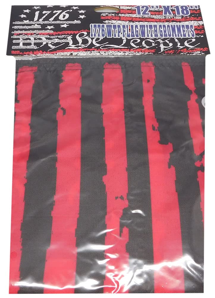 1776 Betsy Ross We The People Premium Quality Heavy Duty Fade Resistant 12x18 12"x18" 100D Woven Poly Nylon Boat Flag Banner Grommets
