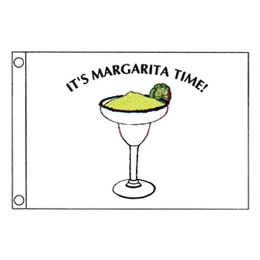 Taylor Made Products 9818 Margarita Time Boat Flag (12" x 18")